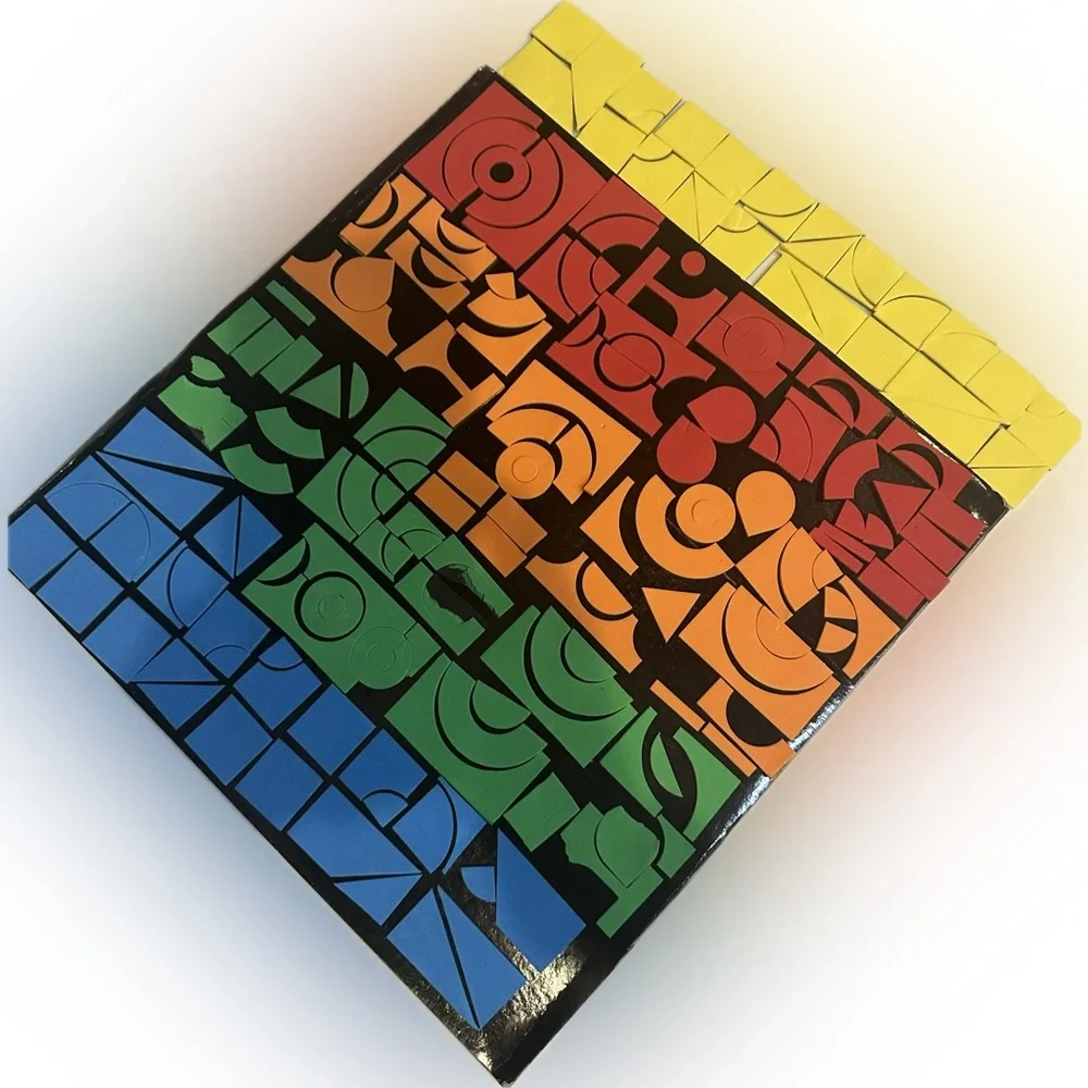 VTG 1998 MAGNETIC PUZZLE DAYTON HUDSON CO LEARNING EDUCATIONAL CREATIVE IMAGINE